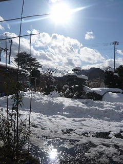 快晴な仙台の空
