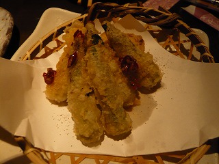 長芋の天麩羅