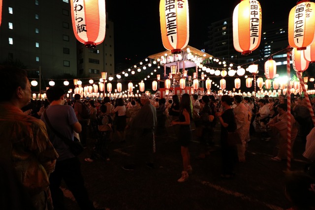 築地本願寺盆踊り (7)