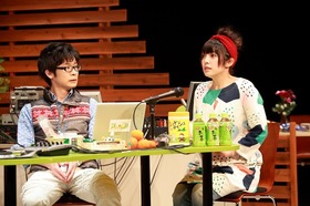 ゲネプロ終了後、寺島拓篤さんと佐藤聡美さんに取材をさせていただきました!お時間いただきましてありがとうございます!
