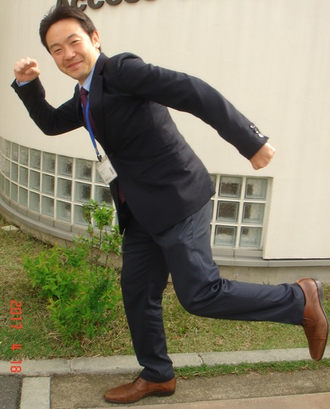 走る斉藤
