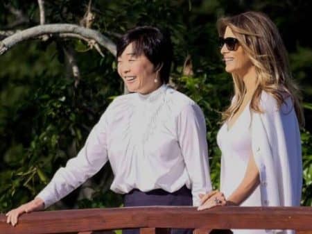 安倍昭恵メラニア
