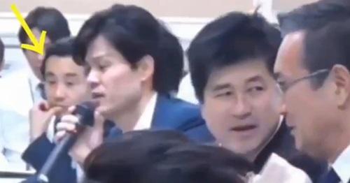 と言った立憲民主党の初鹿明博→退席