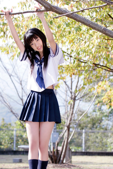 【制服女子】さわやかオーラwww透明感のあるJKグラビアは癒されるなwww