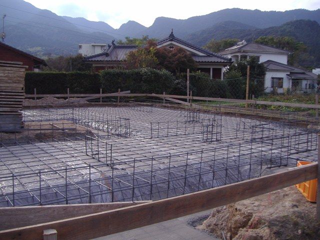 重富の家・配筋2