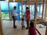 隼人T邸電気現場打ち合わせ