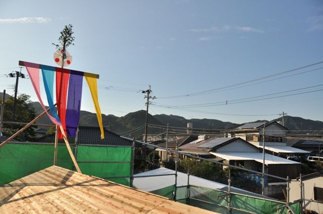 隼人T邸上棟式2