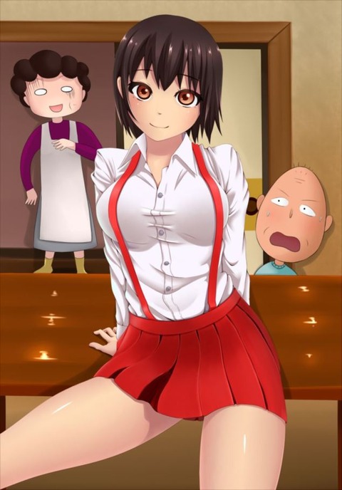 ちびまる子ちゃんの(まるちゃん&たまちゃん)のエロ画像 30枚【さくらももこ&穂波たまえ(ほなみたまえ)】