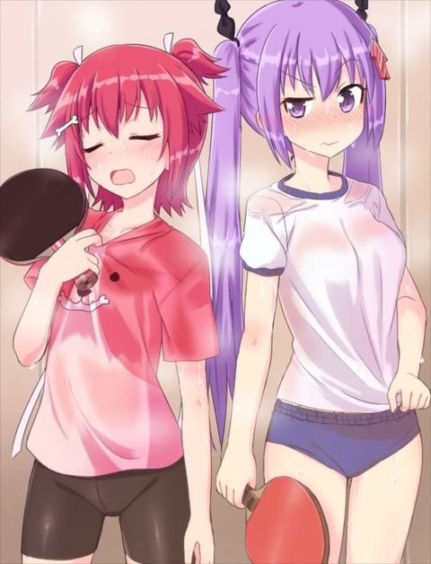 灼熱の卓球娘の(旋風こより&上矢あがり)のエロ画像 50枚【しゃくねつのたっきゅうぶ】