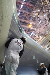 JAL機体整備工場