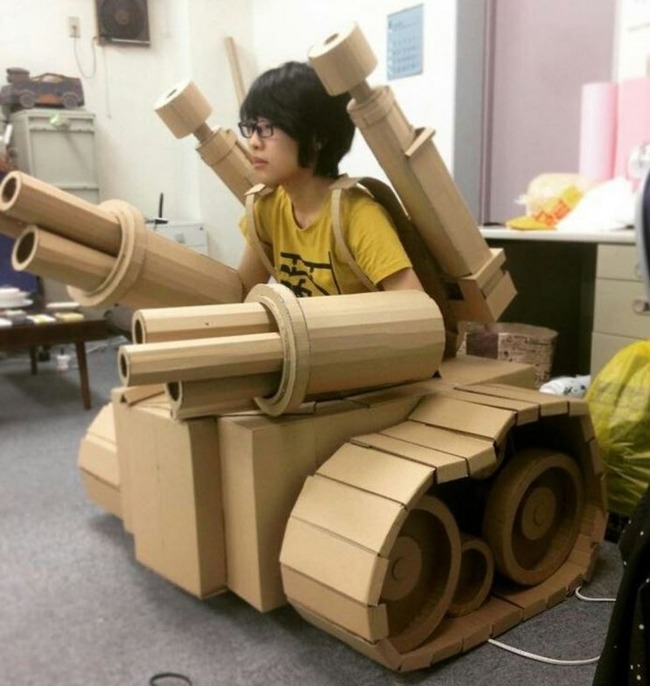 段ボールアート