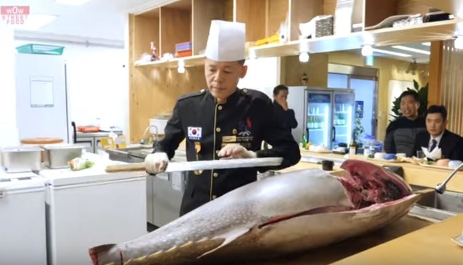 マグロ王による解体ショー