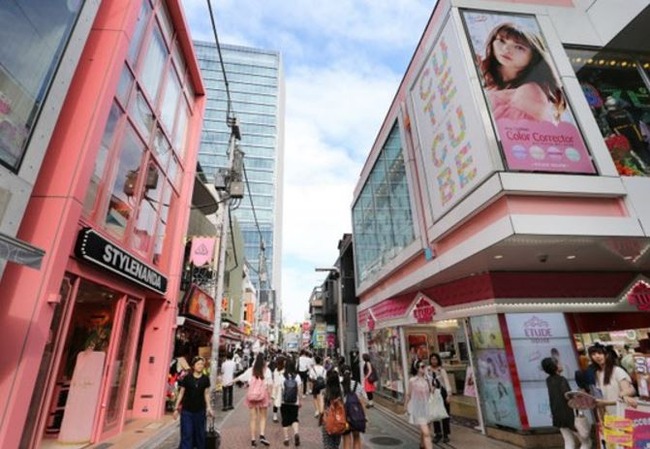 若い女性の間で韓流ブーム