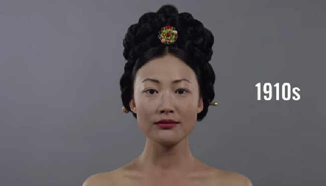 韓国人女性メイク