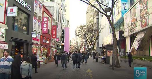 韓国の主要観光地がガラガラに