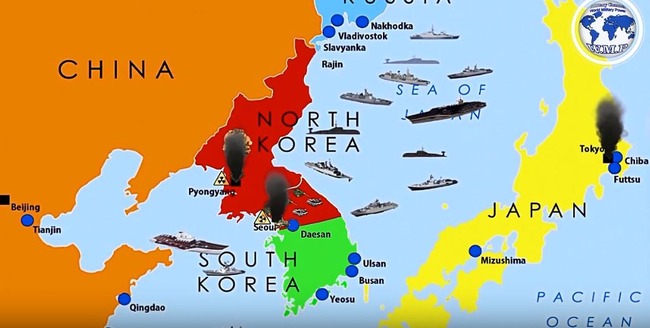 朝鮮戦争シュミレーション