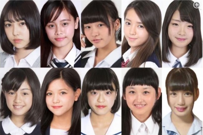 「JCミスコン」のファイナリストの美少女
