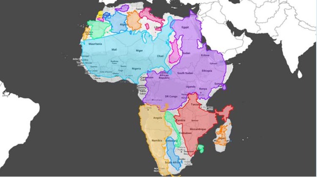 アフリカの本当の大きさ