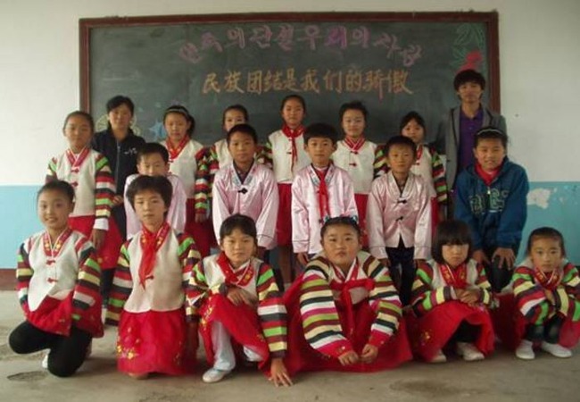 朝鮮族の子供達
