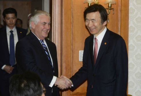 ティラーソン長官が尹外相との晩餐の取り消し