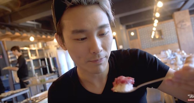 韓国の牛肉寿司