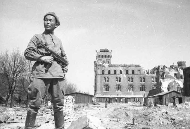 ソ連軍のモンゴル系・中央アジア系兵士