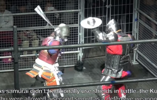 侍とナイトの戦い