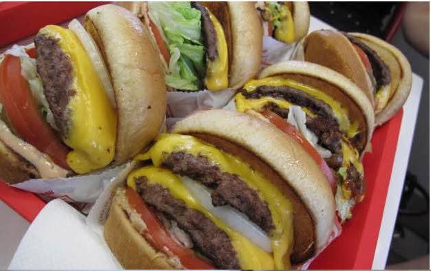 アメリカのハンバーガー