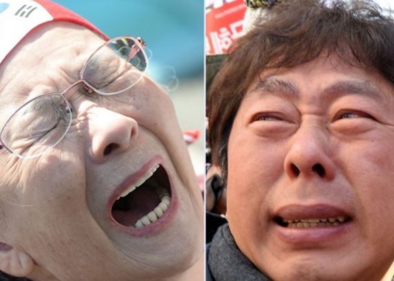 韓国で放火を試みた保守団体会員が警察に逮捕