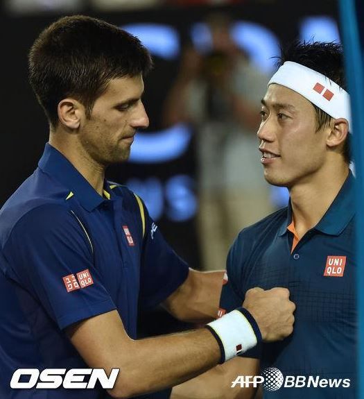 ノバク・ジョコビッチと錦織圭