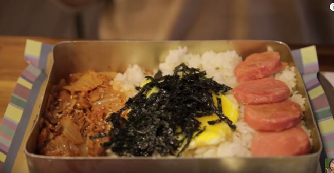 韓国の混ぜる弁当