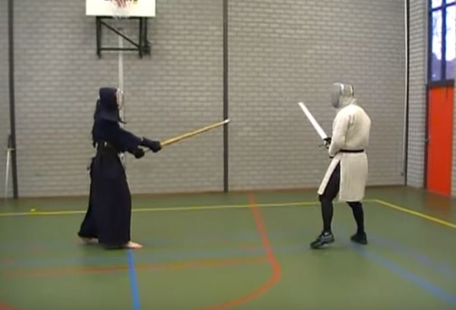 剣道家VS騎士