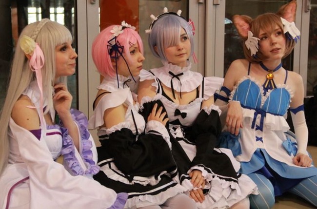 ロシア美女子コスプレーヤー