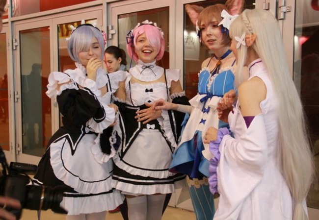 ロシア美女子コスプレーヤー