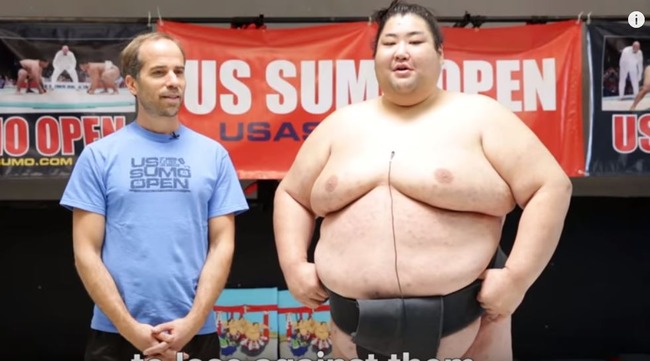 プロの力士vs一般人