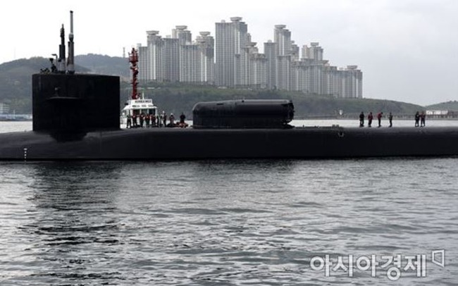 韓国の潜水艦