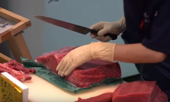 マグロの刺身