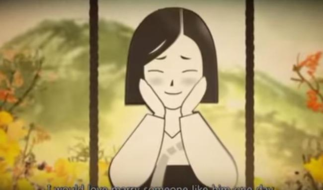 慰安婦のアニメ