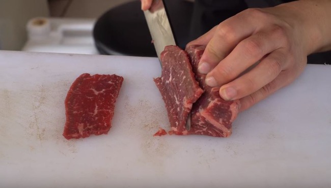 韓国の牛肉寿司