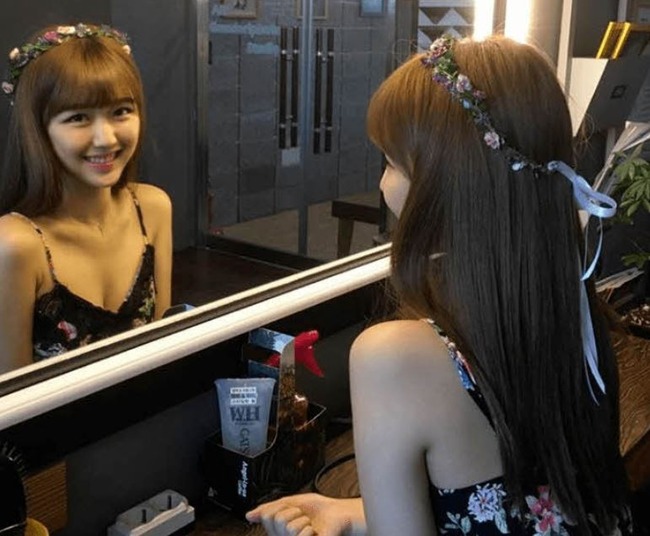 韓国で最も美しい女子高生ハンジユン