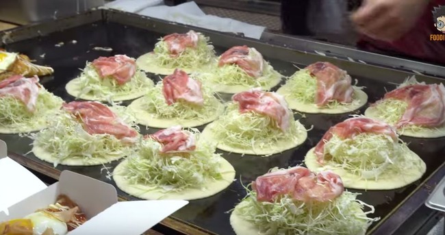 韓国のお好み焼き