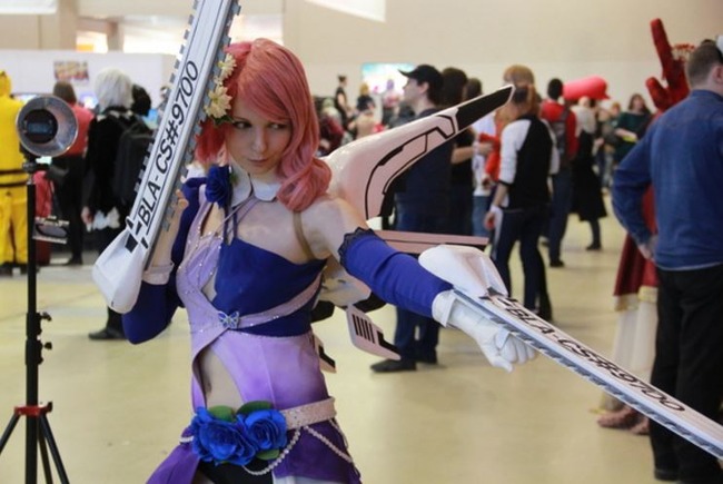 ロシア美女子コスプレーヤー
