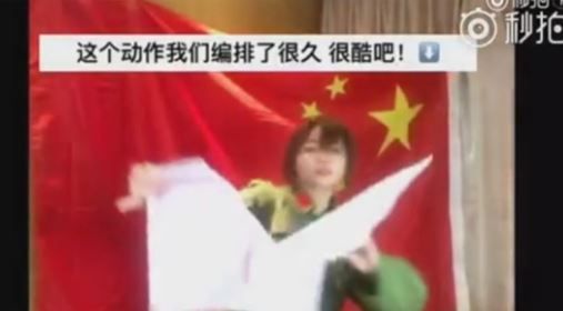 中国人人気美人ブロガーが韓国批判の動画を制作