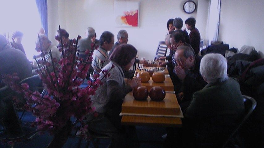 新年会 午前 囲碁の部