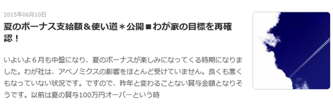 賞与の使い道