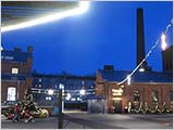 ワルシャワ市街地を歩く