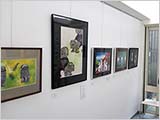 雨の日 「狛犬」展 始まりました