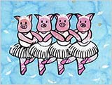 4羽の子豚