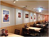 「麒麟のまち」で剪画作品の展示始まるg
