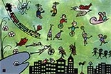 空のフィールド